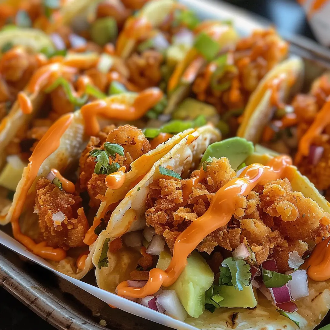 Golden-brown Taco Ranch Bites filled with seasoned meat and cheese.